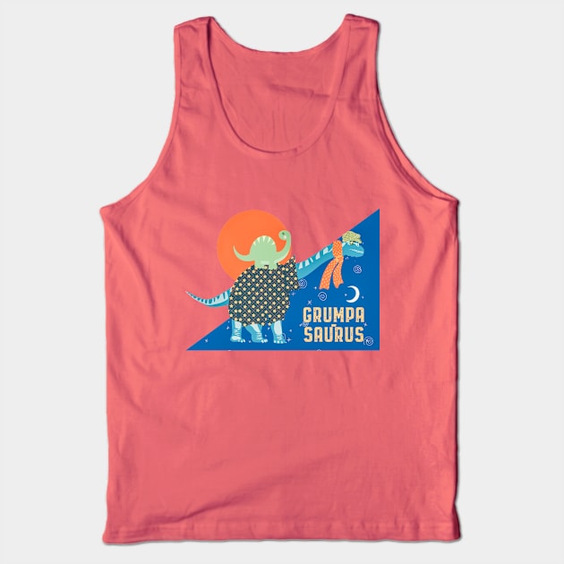 Grumpa saurus Tank Top by Mimie20